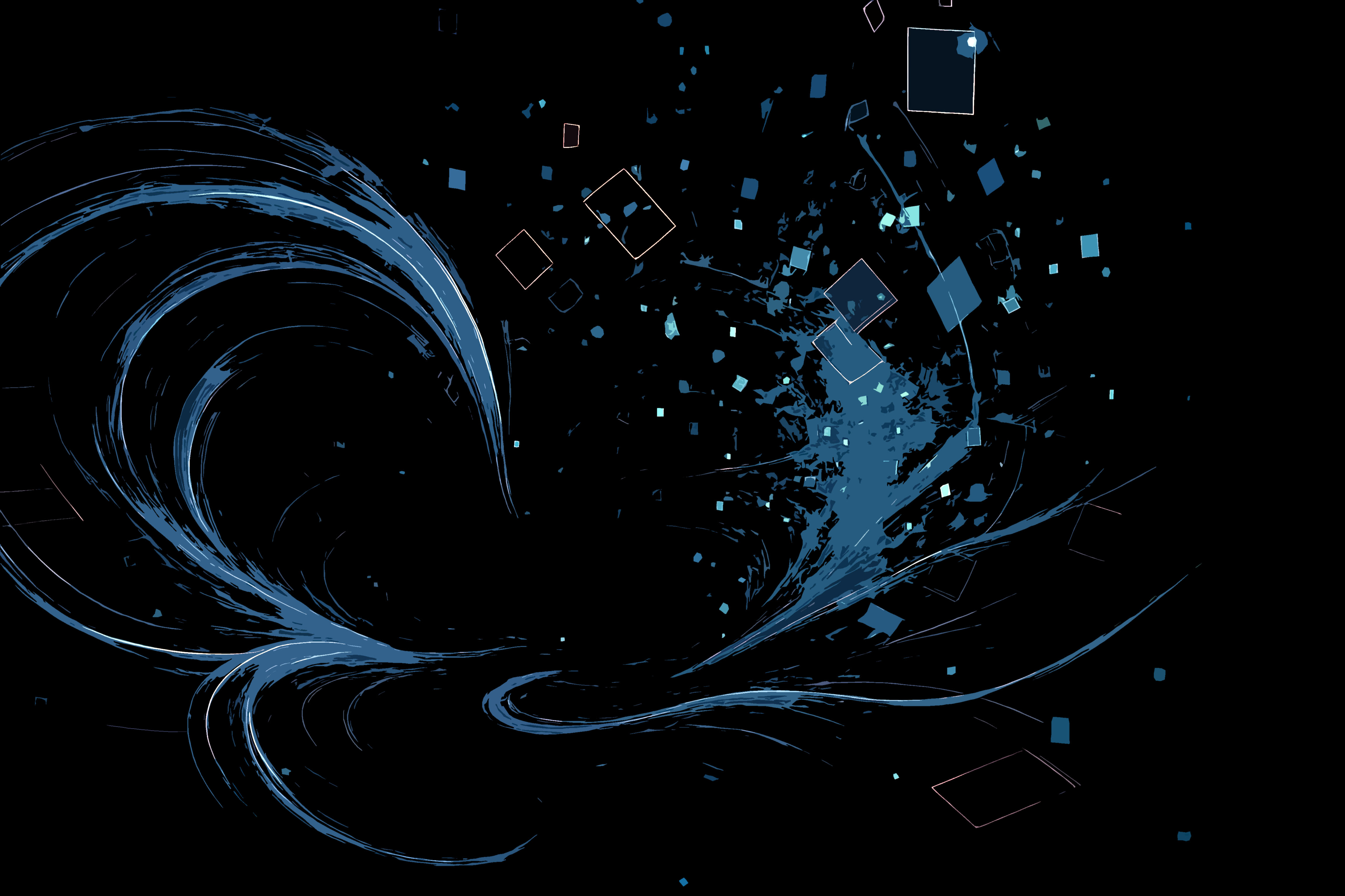 Abstract grid banner used in Remarkable Strategies site